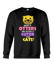 Cat And Otter Long Sleeve T-Shirt Crewneck Sweatshirt tile