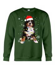 Bernese Mountain Dog Lights Christmas Matching Family Crewneck Sweatshirt front