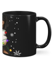 Bernese Mountain Dog Lights Christmas Matching Family Mugs tile