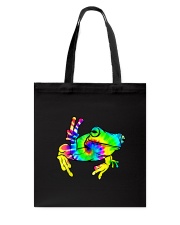 Cool Tie Dye Peace Tote Bag tile