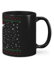 Black Pug Ugly Christmas - Merry Santa Black Pug Mugs tile
