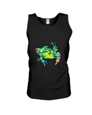Cool Peace Frog Unisex Tank tile