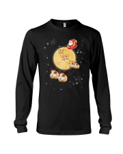 Christmas Reindeer Guinea Pig Funny Xmas Gift Shirts Long Sleeve Tee tile