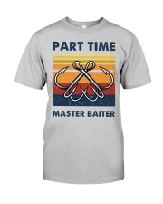 Part Time Master Baiter Classic T-Shirt front
