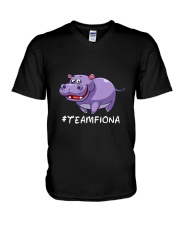 ona Tee InspirationalFiona The Hippo Shirt V-Neck T-Shirt tile