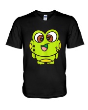hugging frog Tank Top V-Neck T-Shirt tile