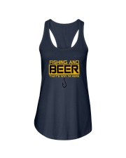 Fishing And Beer Ladies Flowy Tank tile