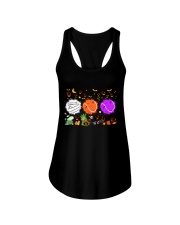 Tennis Halloween Ladies Flowy Tank tile