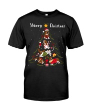 Basset Hound Christmas Tree Xmas Dog Lover Classic T-Shirt tile