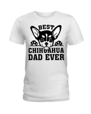 Best Chihuahua Dad Ever Ladies T-Shirt tile