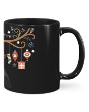 Black Labrador Retriever Christmas Dog Mugs tile