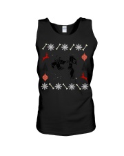 Boris The Pug Ugly Christmas Unisex Tank tile