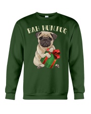 Bah Humpug Cute Pug Dog Christmas Shirts Crewneck Sweatshirt front