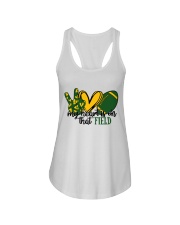 My Heart It Is On That Field Ladies Flowy Tank tile