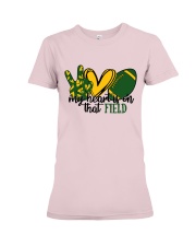 My Heart It Is On That Field Premium Fit Ladies Tee tile