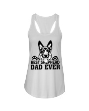 Best Shepherd Dad Ever Ladies Flowy Tank tile