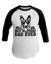 Best Shepherd Dad Ever Baseball Tee tile