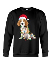 Beagle Christmas Gift - Beagle Funny Santa Hat Xmas Crewneck Sweatshirt tile