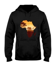 Wildlife Safari Animals Ivory Elephant Hooded Sweatshirt tile