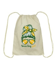 Green Bay Girl Drawstring Bag tile