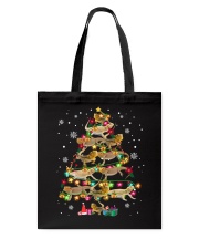 Bearded Dragon Christmas Tree Funny Reptile Lover Xmas Gifts Tote Bag tile