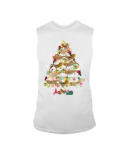 Bearded Dragon Christmas Tree Funny Reptile Lover Xmas Gifts Sleeveless Tee tile