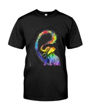 Dream Without Fear Love Without Limits Elephant Classic T-Shirt front