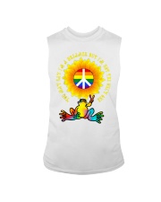 Peace Frog Sunflower Hippie Soul Gift TShirt Sleeveless Tee tile