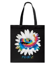 frogs Hippie Peace Tote Bag tile