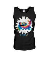 frogs Hippie Peace Unisex Tank tile