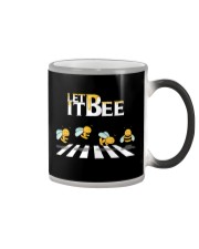 Let It Bee Hippie Color Changing Mug tile