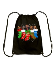 Dachshund Christmas Dachshund Dog Cute Socks Shirt Drawstring Bag tile