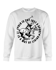 Polo Is Not Just A Sport It Is A Way Of Living Crewneck Sweatshirt tile