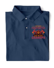 Retired Firefighter Make the best Grandpa Classic Polo front