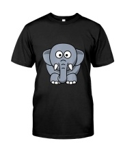 Elephant T-Shirt Cartoon Tee Classic T-Shirt front