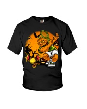 Tennis Halloween Youth T-Shirt tile