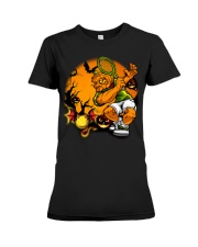 Tennis Halloween Premium Fit Ladies Tee tile