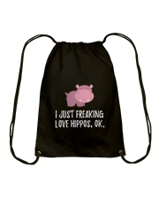 I Just Freaking Love Drawstring Bag tile