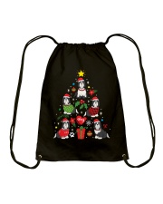 Bearded Collie Christmas Ornament Tree Funny Pet Dog Gift Drawstring Bag tile