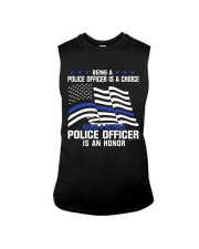 Being A Police Officer Is A Choice Sleeveless Tee tile