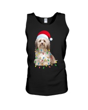 Christmas Havanese Gift - Havanese Funny Santa Hat Xmas Unisex Tank tile
