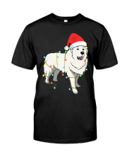 Christmas Lights Great Pyrenees Dog Lover Funny Gift. Premium Fit Mens Tee tile