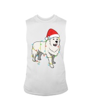 Christmas Lights Great Pyrenees Dog Lover Funny Gift. Sleeveless Tee tile