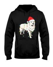 Christmas Lights Great Pyrenees Dog Lover Funny Gift. Hooded Sweatshirt tile