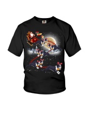 Boston Terrier Reindeer Christmas - Nice Dog Youth T-Shirt tile