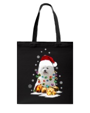 Coton De Tulear Christmas Dog Light Tote Bag tile