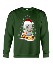 Coton De Tulear Christmas Dog Light Crewneck Sweatshirt front