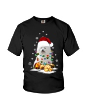 Coton De Tulear Christmas Dog Light Youth T-Shirt tile