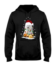 Coton De Tulear Christmas Dog Light Hooded Sweatshirt tile