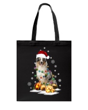 Australian Shepherd Christmas Dog Light Tote Bag tile